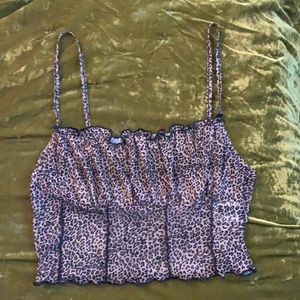 SHEIN LEOPARD TOP